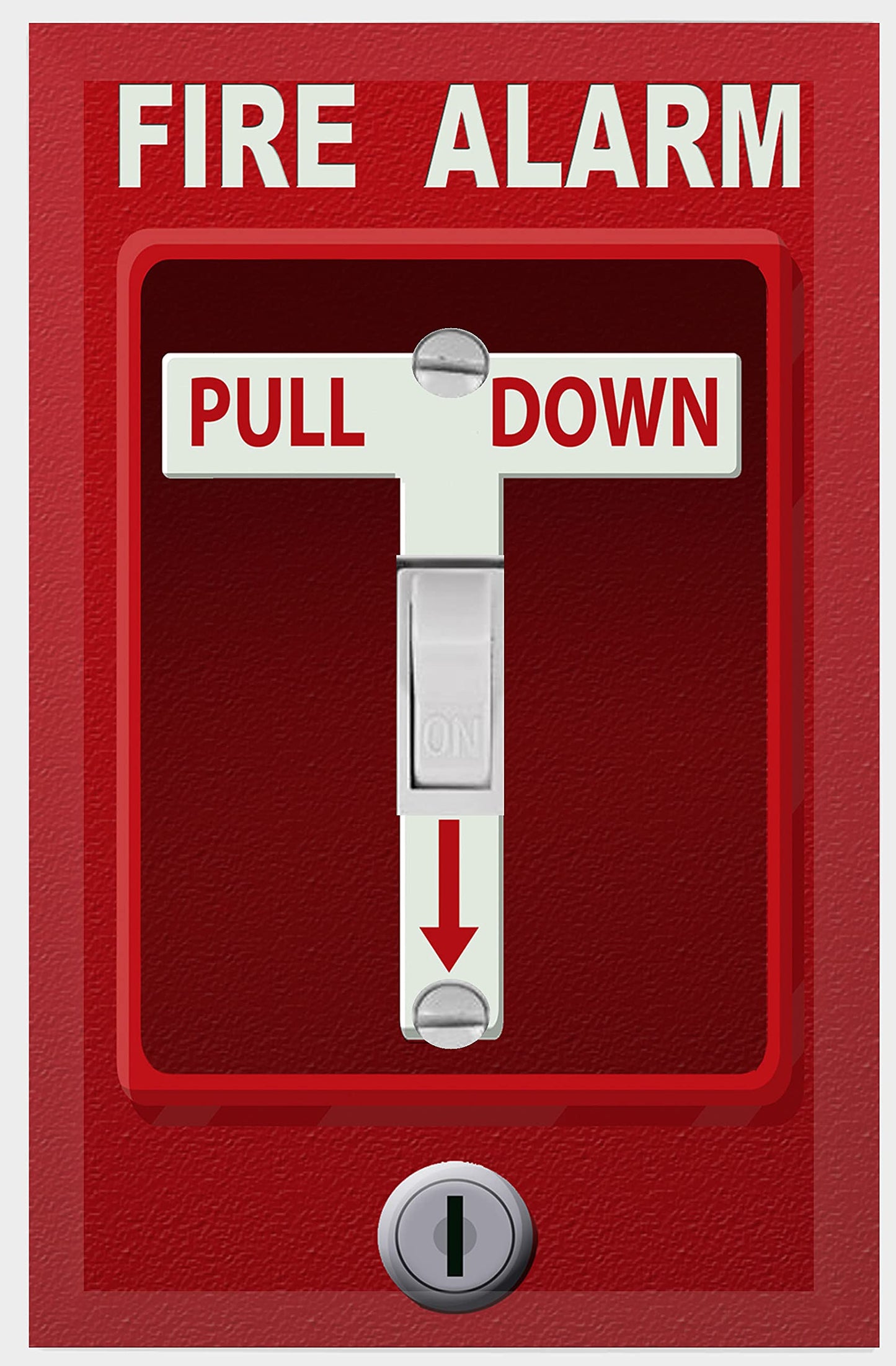 Fire Alarm Light Switch Plate Cover