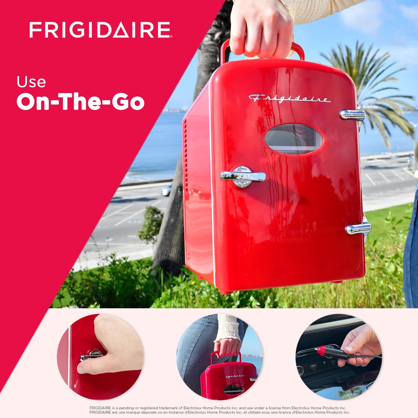 Mini Portable Compact Personal Fridge Cooler