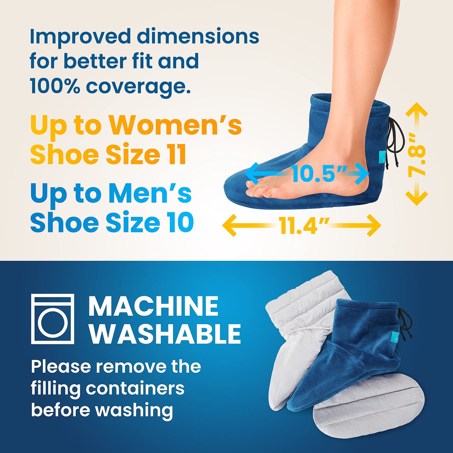 Microwaveable Booties and Feet Warmers