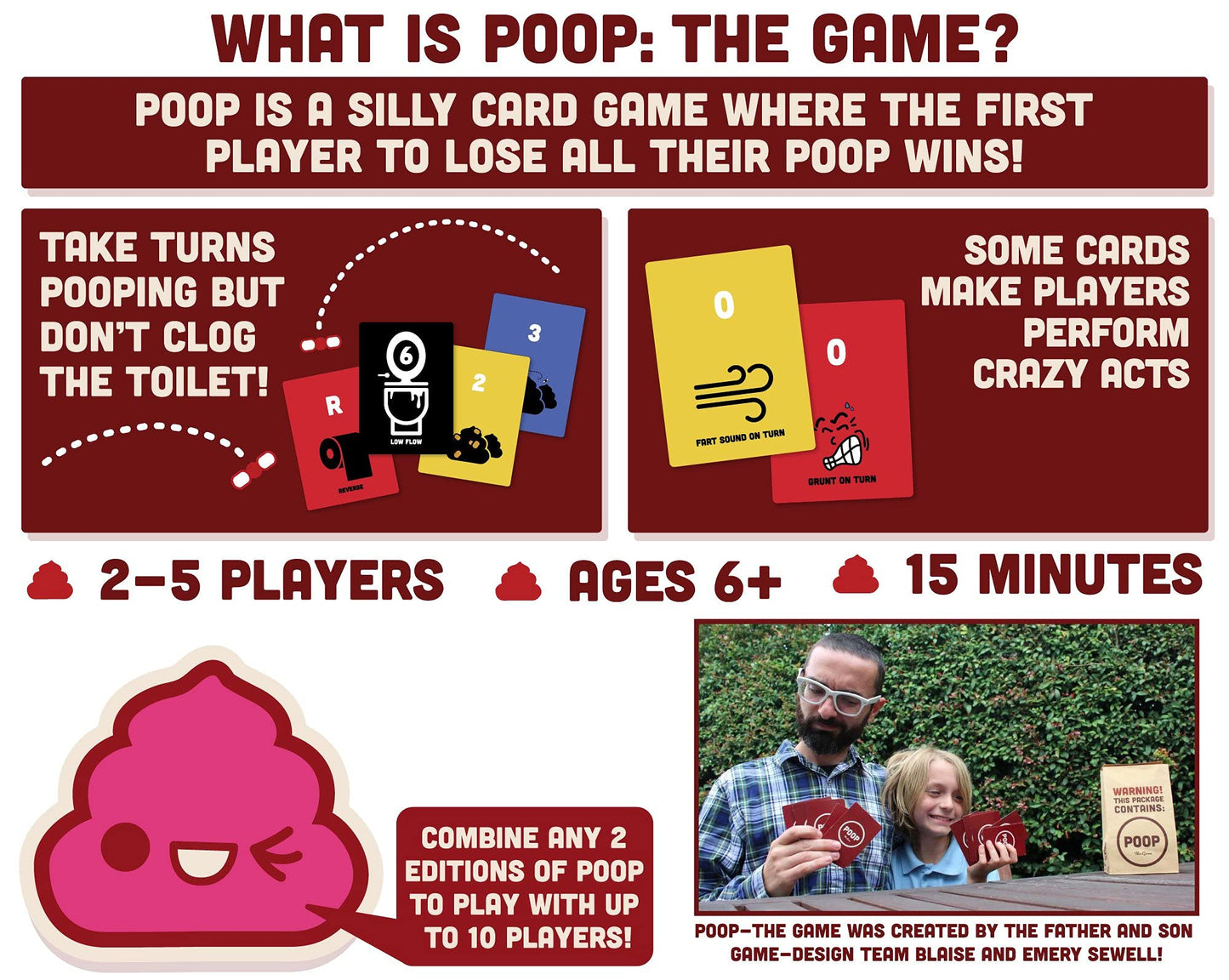 Poop The Game - Card Game