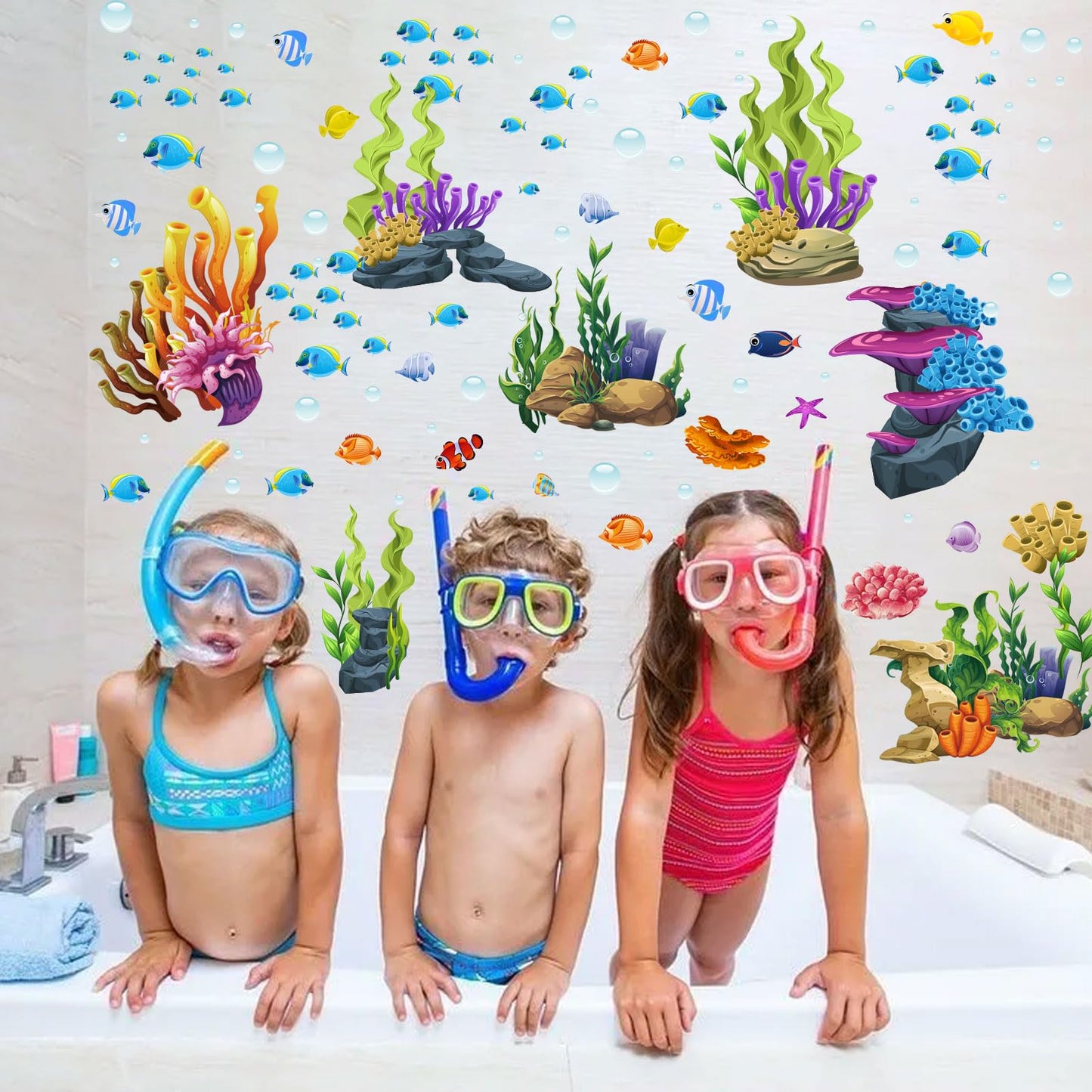 Under The Sea Wall Decals - Glow in The Dark