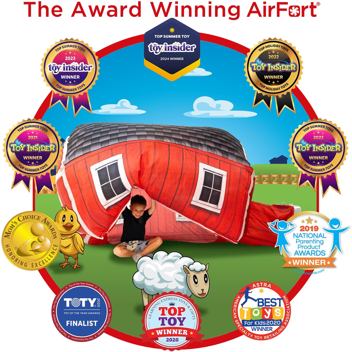Inflatable Kids Fort