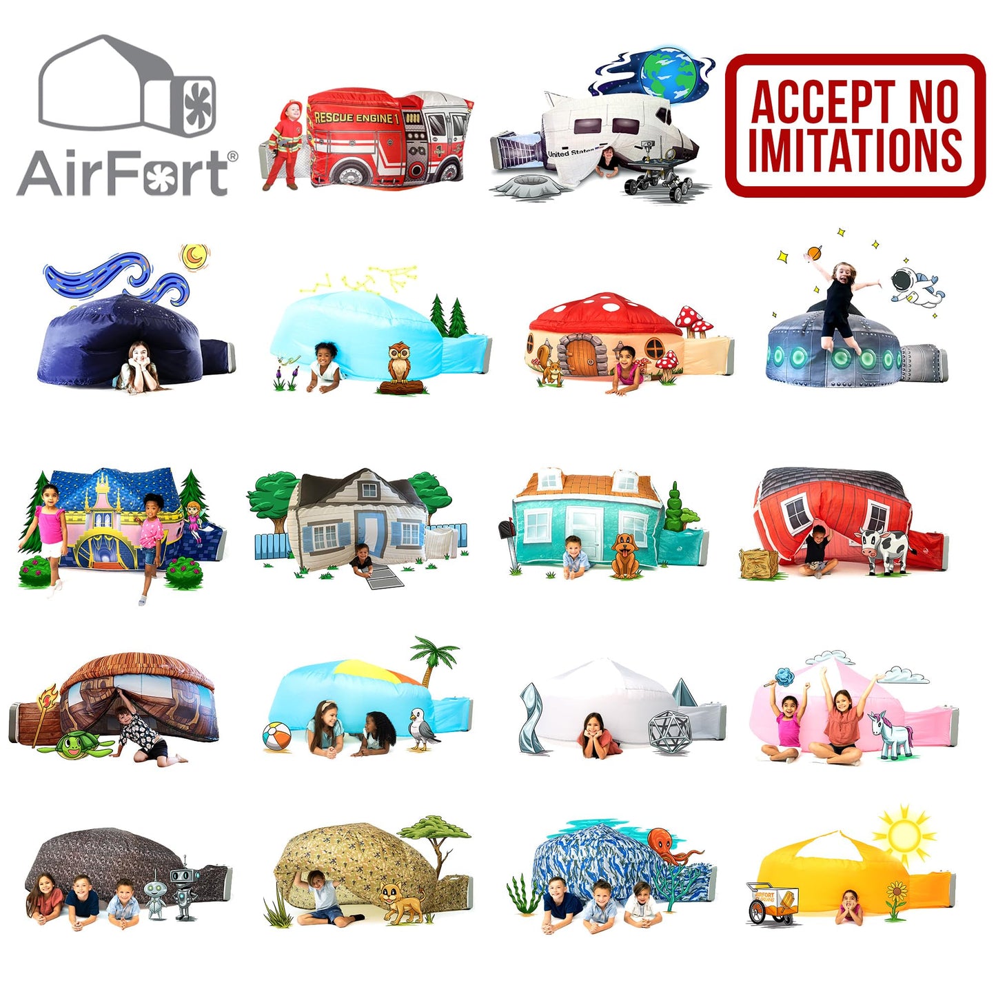 Inflatable Kids Fort