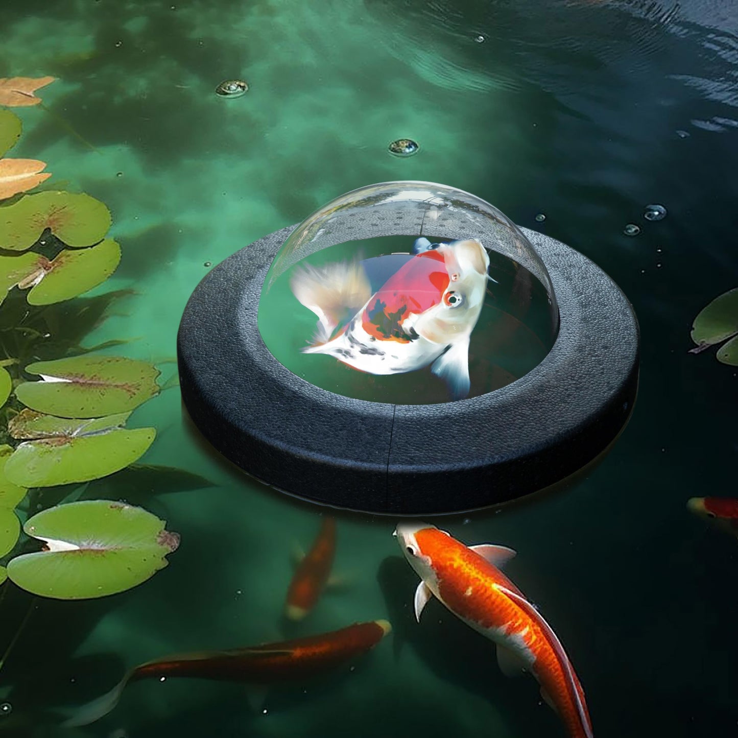 Floating Pond Fish Dome Ball