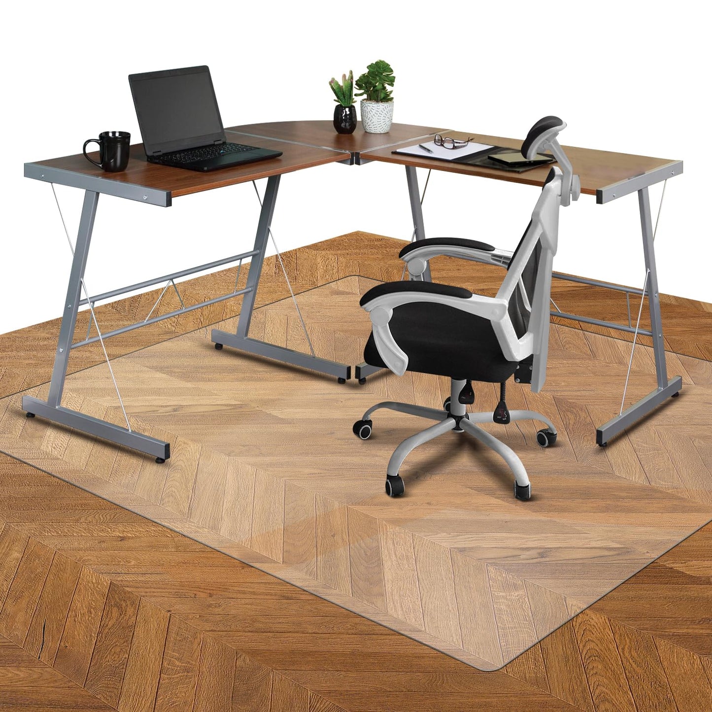 Clear Vinyl Chair Mat for Hard Floors