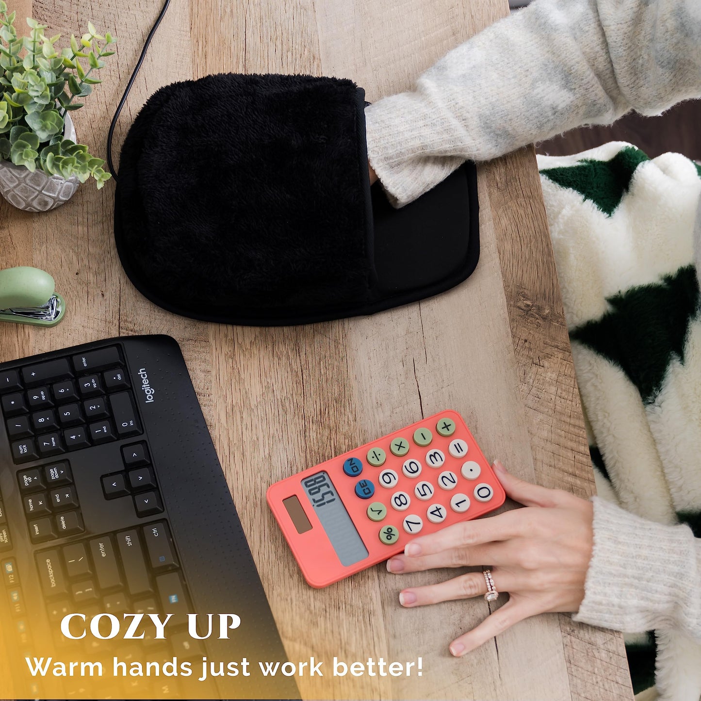 Heated Mouse Pad with Timer