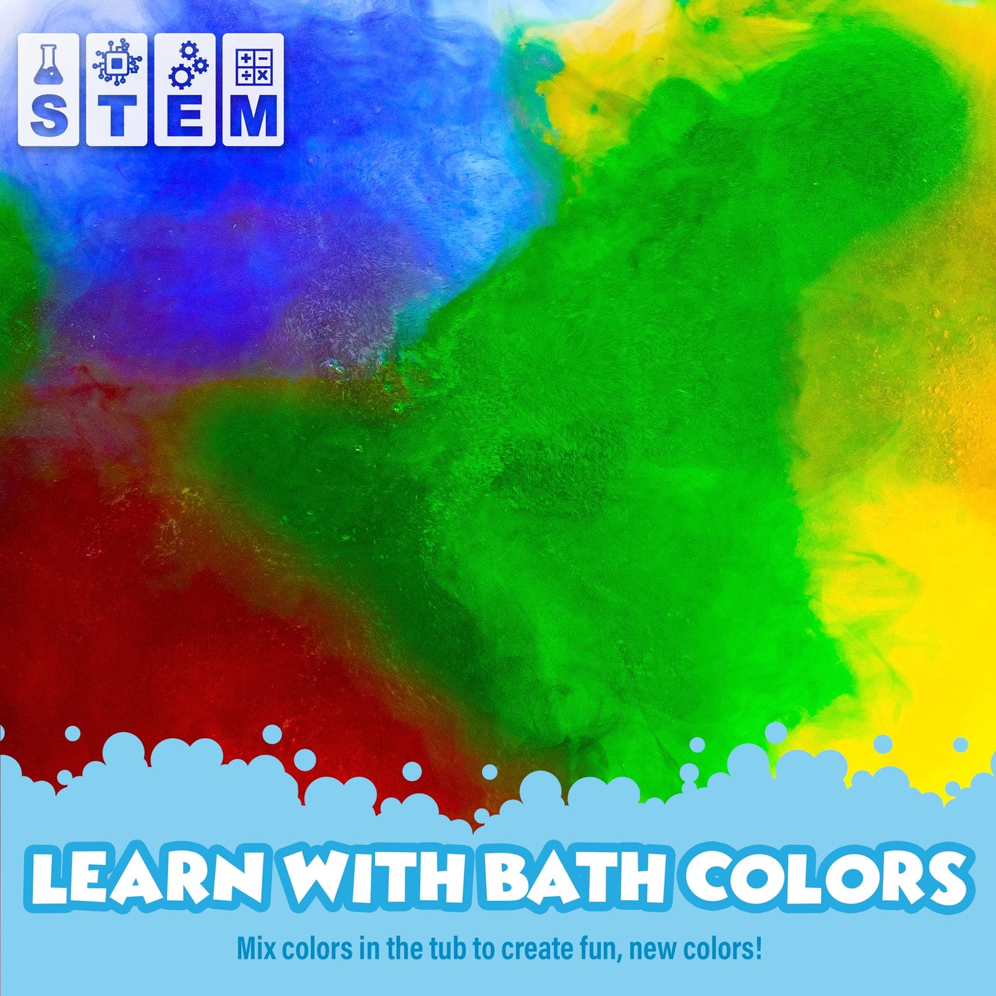 Bath Color Fizzies for Kids