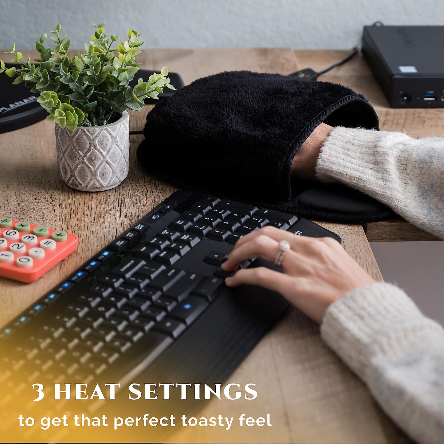 Heated Mouse Pad with Timer