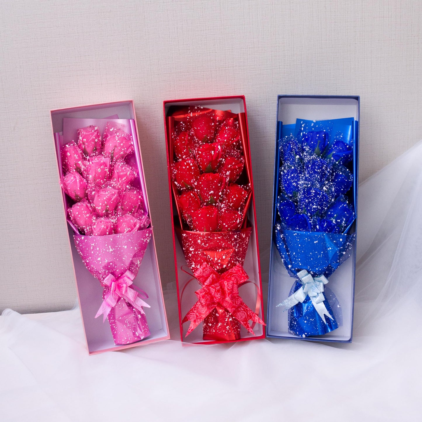 Scented Forever Rose Bouquet Gift Box