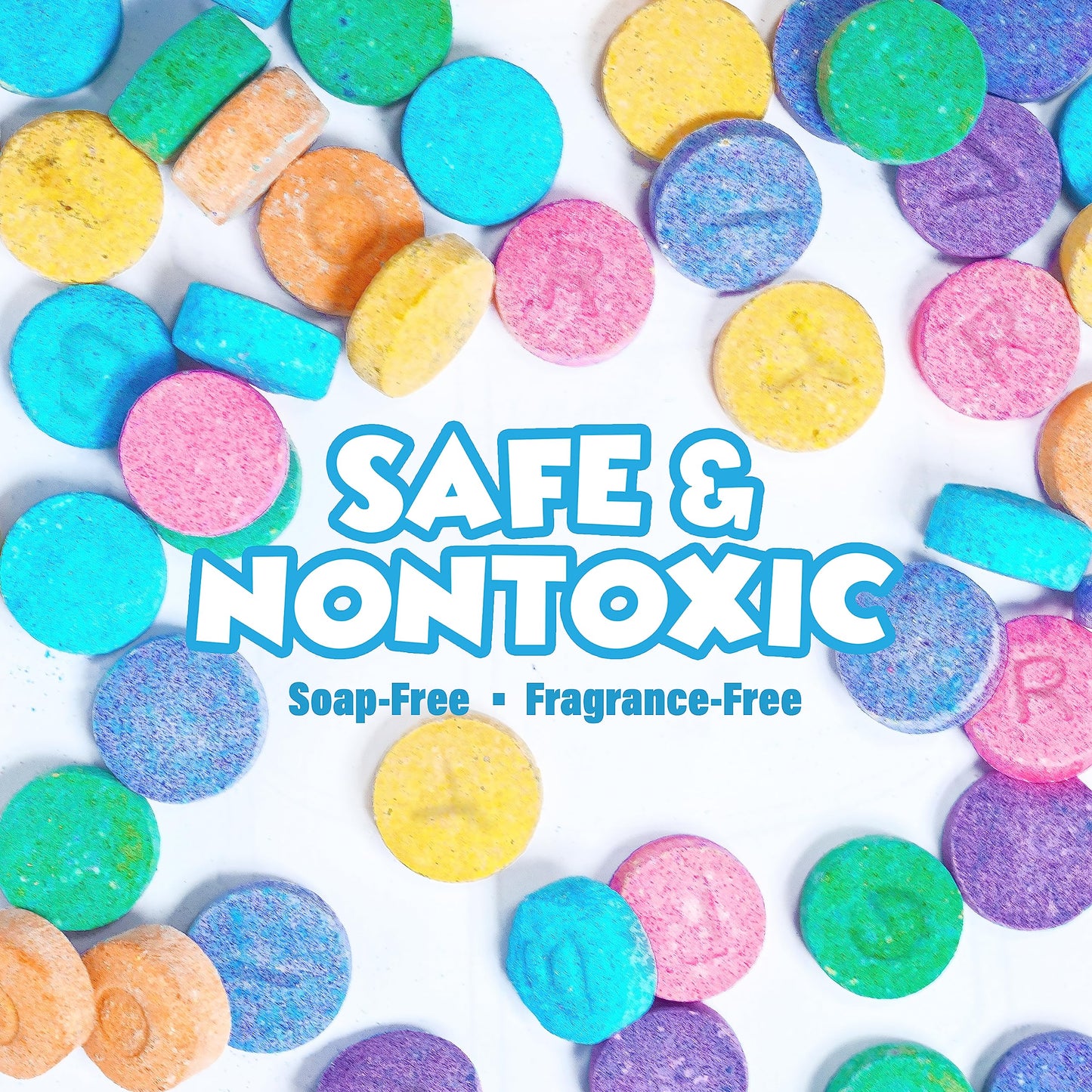 Bath Color Fizzies for Kids