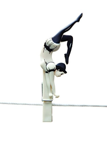 Circus Acrobats Clothes Pins Set