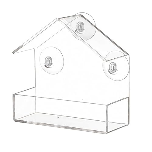 Window Bird Feeder with Suction Cups