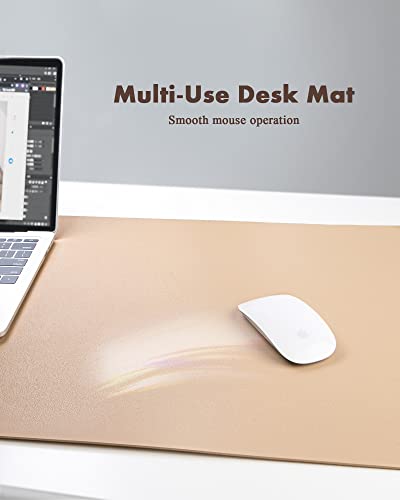 Double-Sided Leather Desk Pad