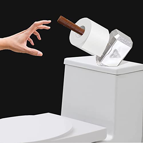 Thor's Hammer Toilet Paper Holder