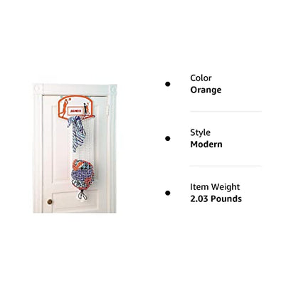 Over the Door Basketball Laundry Hamper