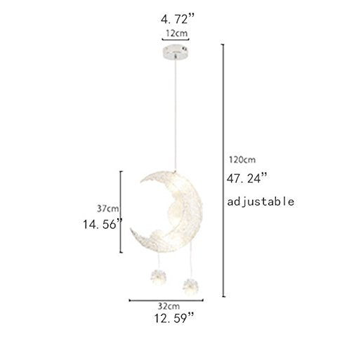 Moon and Stars Fairy LED Pendant Lamp