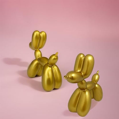 Large Gold Balloon Dog Sculpture