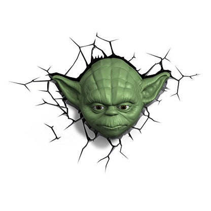 Star Wars Yoda Face 3D Deco Light