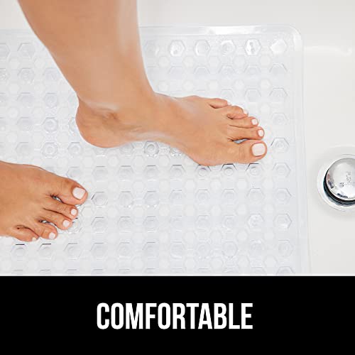 Gorilla Grip Non-Slip Bath Mat with Suction Cups