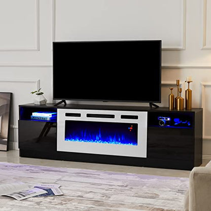 Fireplace TV Stand with Electric Fireplace