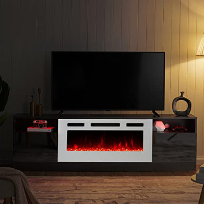 Fireplace TV Stand with Electric Fireplace