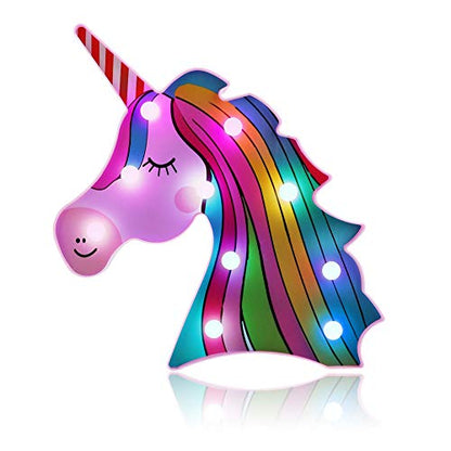 Colorful Unicorn Night Light