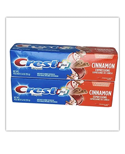 Crest Plus Complete Whitening Toothpaste - Cinnamon Rush