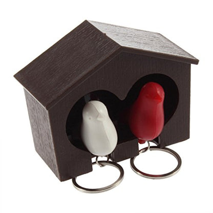 Birdhouse Keychain Wall Hook