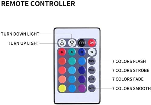 3D Lamp Gadget with Remote Control