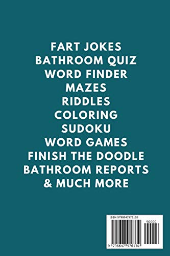 Bathroom Toilet Activity Book