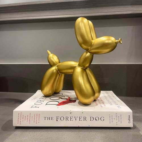 Large Gold Balloon Dog Sculpture