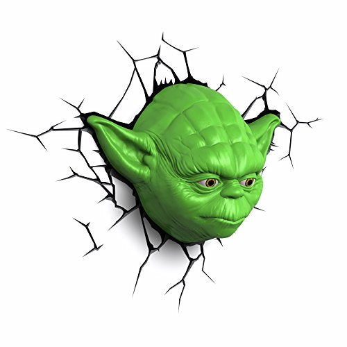 Star Wars Yoda Face 3D Deco Light