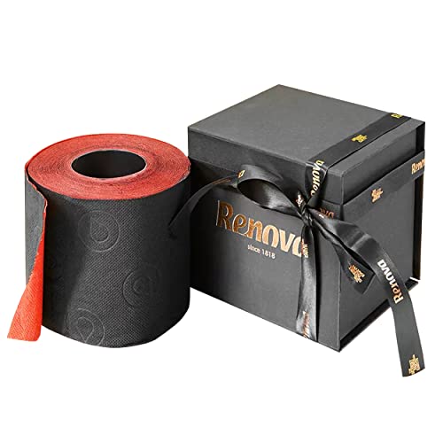 Renova Black & Red Toilet Paper - Luxury Edition