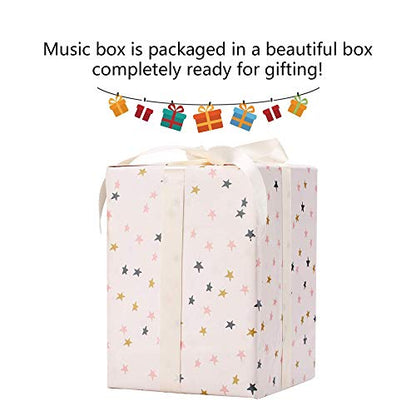 Gift Wrapped Unicorn Music Box Carousel