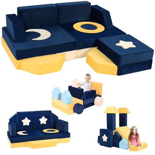 Modular Kids Play Couch - Universe Theme