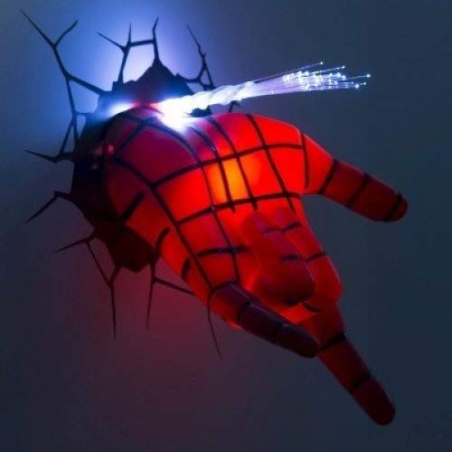 Spiderman Hand 3D Wall Art Nightlight