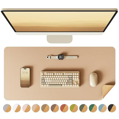 Double-Sided Leather Desk Pad