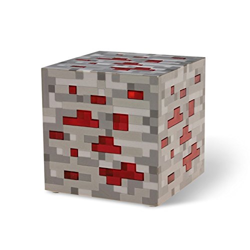 Minecraft Light-Up Redstone Ore Statue