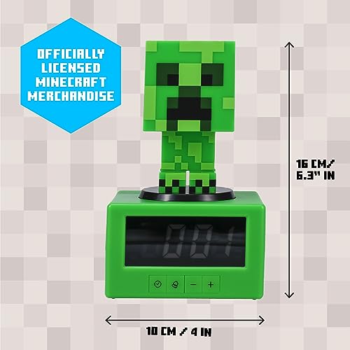 Paladone Minecraft Creeper Icon Alarm Clock