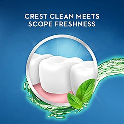 Crest Scope Classic Mouthwash - 4 Pack