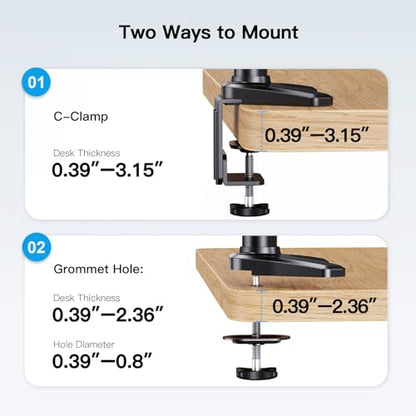 Triple Monitor Mount Stand