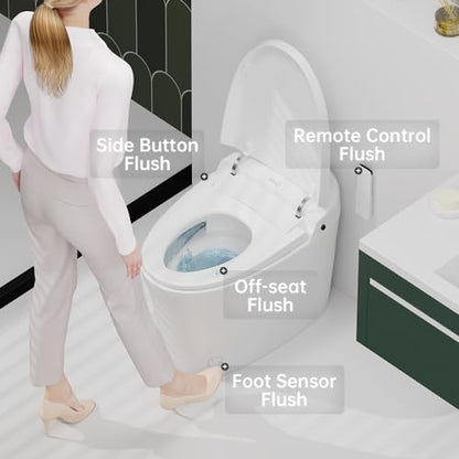 Modern Smart Bidet Toilet - LED Display