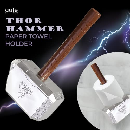 Thor's Hammer Toilet Paper Holder