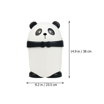 Cute Panda Trash Can