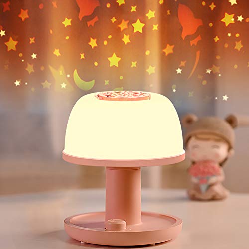 Toddler Night Light Lamp with Star Projector