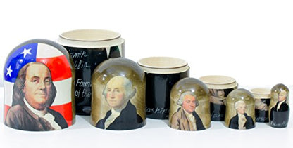 Founding Fathers Nesting Doll Set