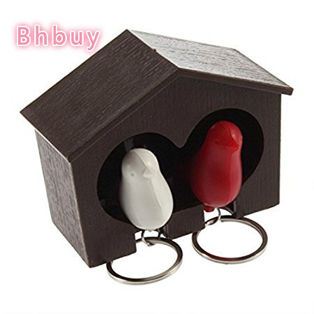 Birdhouse Keychain Wall Hook