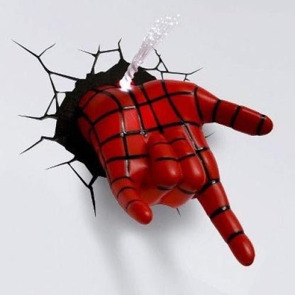 Spiderman Hand 3D Wall Art Nightlight