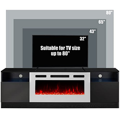 Fireplace TV Stand with Electric Fireplace