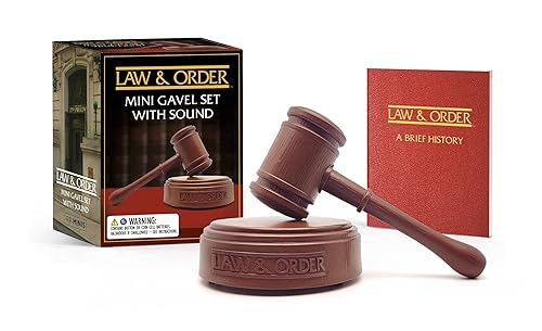 Law & Order Mini Gavel Set